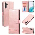 For Samsung Galaxy A54 5G Classic Wallet Flip Leather Phone Case(Pink) - 1