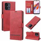 For Xiaomi Redmi 12C / 11A Classic Wallet Flip Leather Phone Case(Red) - 1