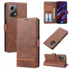 For Xiaomi Poco X5 Classic Wallet Flip Leather Phone Case(Brown) - 1