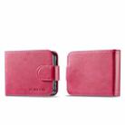 For Samsung Galaxy Z Flip5 5G LC.IMEEKE Calf Texture Leather Phone Case(Red) - 1