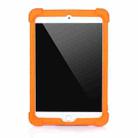 For iPad mini 5 / 4 Tablet PC Silicone Protective Case with Invisible Bracket(Orange) - 2