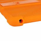 For iPad mini 5 / 4 Tablet PC Silicone Protective Case with Invisible Bracket(Orange) - 7