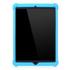 For iPad 10.2 / 10.5 Tablet PC Silicone Protective Case with Invisible Bracket(Sky Blue) - 2