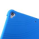 For iPad 10.2 / 10.5 Tablet PC Silicone Protective Case with Invisible Bracket(Sky Blue) - 5