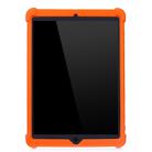 For iPad 10.2 / 10.5 Tablet PC Silicone Protective Case with Invisible Bracket(Orange) - 2