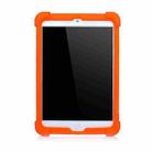 For iPad mini 3 / 2 / 1 Tablet PC Silicone Protective Case with Invisible Bracket(Orange) - 2