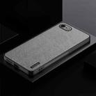 For iPhone 7 / 8 TPU + PC + PU Tree Texture Shockproof Full Coverage Protective Phone Case(Grey) - 1