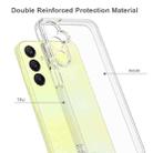 For Samsung Galaxy A25 5G Scratchproof Acrylic TPU Phone Case(Transparent) - 3