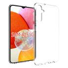 For Samsung Galaxy A25 5G Waterproof Texture TPU Phone Case(Transparent) - 1