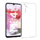 For Samsung Galaxy M34 5G Waterproof Texture TPU Phone Case(Transparent) - 1