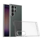 For Samsung Galaxy S24 Ultra 5G Waterproof Texture TPU Phone Case(Transparent) - 1