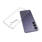 For Samsung Galaxy S24 FE 5G Waterproof Texture TPU Phone Case(Transparent) - 3