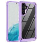 For Samsung Galaxy A54 TPU + PC Lens Protection Phone Case(Purple) - 1