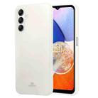 For Samsung Galaxy A14 5G GOOSPERY PEARL JELLY Shockproof TPU Phone Case(White) - 1