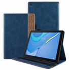 For Huawei MatePad SE Splicing Series Tablet Leather Case(Royal Blue) - 1