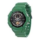 For Samsung Galaxy Watch5 40mm Silicone Sport Solid Color Watch Band(Green) - 1
