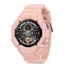 For Samsung Galaxy Watch5 Pro 45mm Silicone Sport Solid Color Watch Band(Pink) - 1