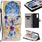 For Sony XZ5 3D Painting Horizontal Flip Leather Case with Holder & Card Slot & Lanyard(Girl Under The Tree) - 1