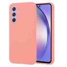 For Samsung Galaxy A54 5G GOOSPERY SOFT FEELING Liquid TPU Soft Phone Case(Pink) - 1