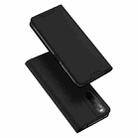 For Sony Xperia 10 IV DUX DUCIS Skin Pro Series Leather Phone Case(Black) - 1