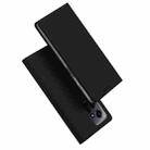 For Xiaomi Redmi Note 12 4G Global DUX DUCIS Skin Pro Series Leather Phone Case(Black) - 1