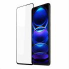 For Xiaomi Redmi Note 12 4G Global 10pcs DUX DUCIS 0.33mm 9H Medium Alumina Tempered Glass Film - 1