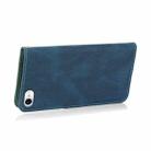 For iPhone SE 2022 / 2020 Dual-color Stitching Leather Phone Case(Blue Green) - 6