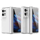 For OPPO Find N2 Macaron Magnetic Hinge Full Coverage Phone Case(Transparent) - 1