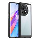 For OnePlus Ace 2V Colorful Series Acrylic + TPU Phone Case(Black) - 1