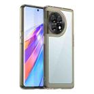 For OnePlus Ace 2V Colorful Series Acrylic + TPU Phone Case(Transparent Grey) - 1