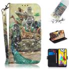 For Galaxy M31 3D Colored Drawing Horizontal Flip Leather Case with Holder & Card Slot & Wallet & Lanyard(Zoo) - 1