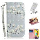 For Galaxy M31 3D Colored Drawing Horizontal Flip Leather Case with Holder & Card Slot & Wallet & Lanyard(Magnolia) - 1