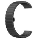 For Garmin Vivoactive 3 Metal Watch Band(Black) - 1