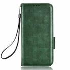 For Huawei nova Y61 Symmetrical Triangle Leather Phone Case(Green) - 2