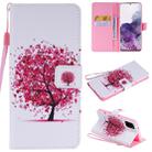 For Galaxy S20+ Painting Horizontal Flip Leather Case with Holder & Card Slot & Lanyard(Colorful Tree) - 1
