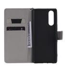 For Sony XZ5 Painting Horizontal Flip Leather Case with Holder & Card Slot & Lanyard(Cat) - 4