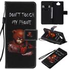 For Sony Xperia 20 Painting Horizontal Flip Leather Case with Holder & Card Slot & Lanyard(Bear) - 1