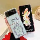 For Samsung Galaxy Z Flip3 5G Graffiti Pattern Protective Phone Case(Rabbit) - 3