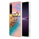 For Sony Xperia 1 IV Electroplating IMD TPU Phone Case(Dream Butterfly) - 1
