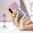 For Sony Xperia 5 IV Electroplating IMD TPU Phone Case(Dream Butterfly) - 4