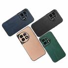 For OnePlus 11R/Ace 2 Wood Texture PU Phone Case(Black) - 4