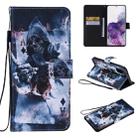 For Galaxy S20+ Painting Horizontal Flip Leather Case with Holder & Card Slot & Lanyard(Magician) - 1