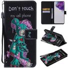 For Galaxy S20 Ultra Painting Horizontal Flip Leather Case with Holder & Card Slot & Lanyard(Cyclops) - 1