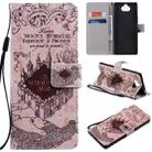 For Sony Xperia 20 Painting Horizontal Flip Leather Case with Holder & Card Slot & Lanyard(Castle) - 1