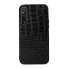 For Sony Xperia 1 V Crocodile Texture Genuine Leather Phone Case(Black) - 1