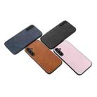 For Samsung Galaxy A24 4G Cowhide Texture PU Phone Case(Pink) - 4