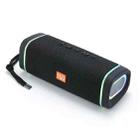 T&G TG375 Outdoor Portable LED Light RGB Wireless Bluetooth Speaker Subwoofer(Black) - 1