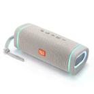 T&G TG375 Outdoor Portable LED Light RGB Wireless Bluetooth Speaker Subwoofer(Grey) - 1