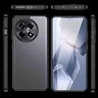 For OnePlus Ace 5 Armor Clear TPU Hard PC Phone Case(Matte Black) - 2