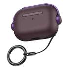 For AirPods 3 Wireless Earphones TPU Protective Case(Purple) - 1